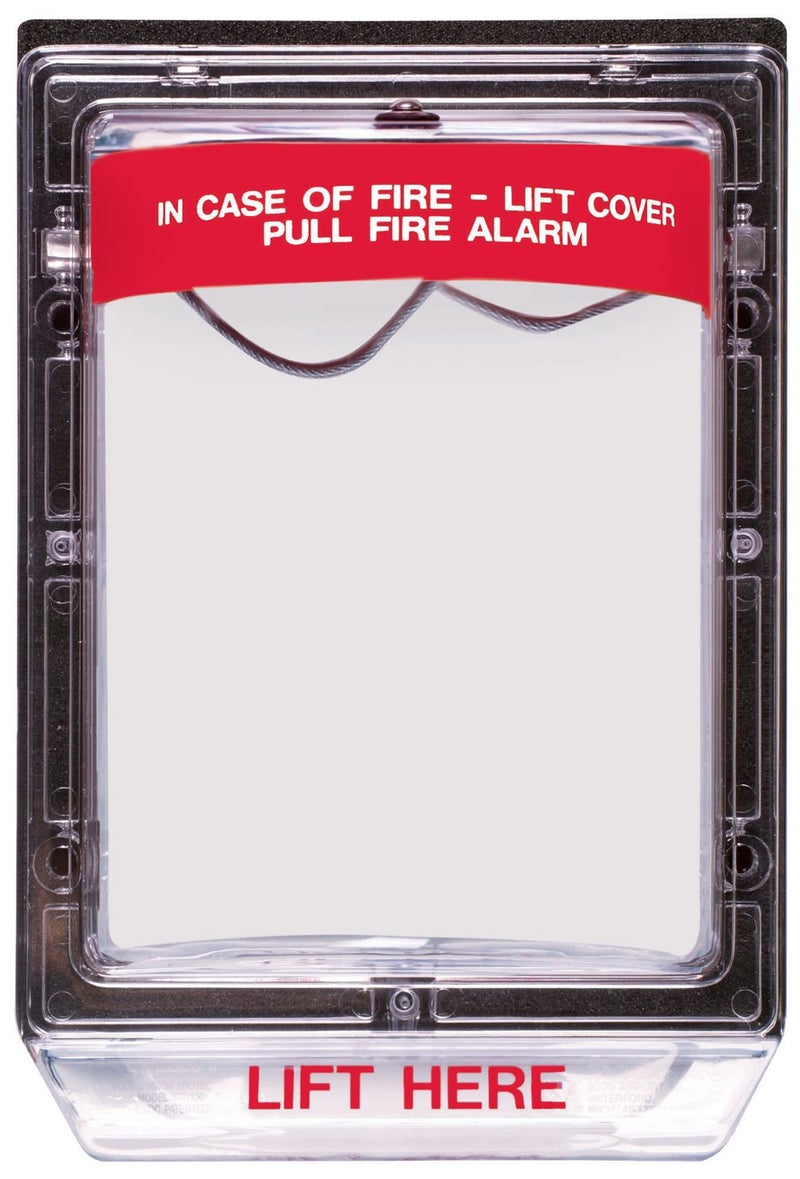 Safety Technology International, Inc. STI-1250 Weather Stopper without Horn Flush Mount, Protective Polycarbonate Cover